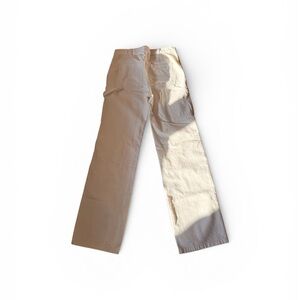 Mango women’s Cream Cargo Jeans
